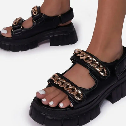 Women's Platform Mid-Heel Casual Sports Sandals