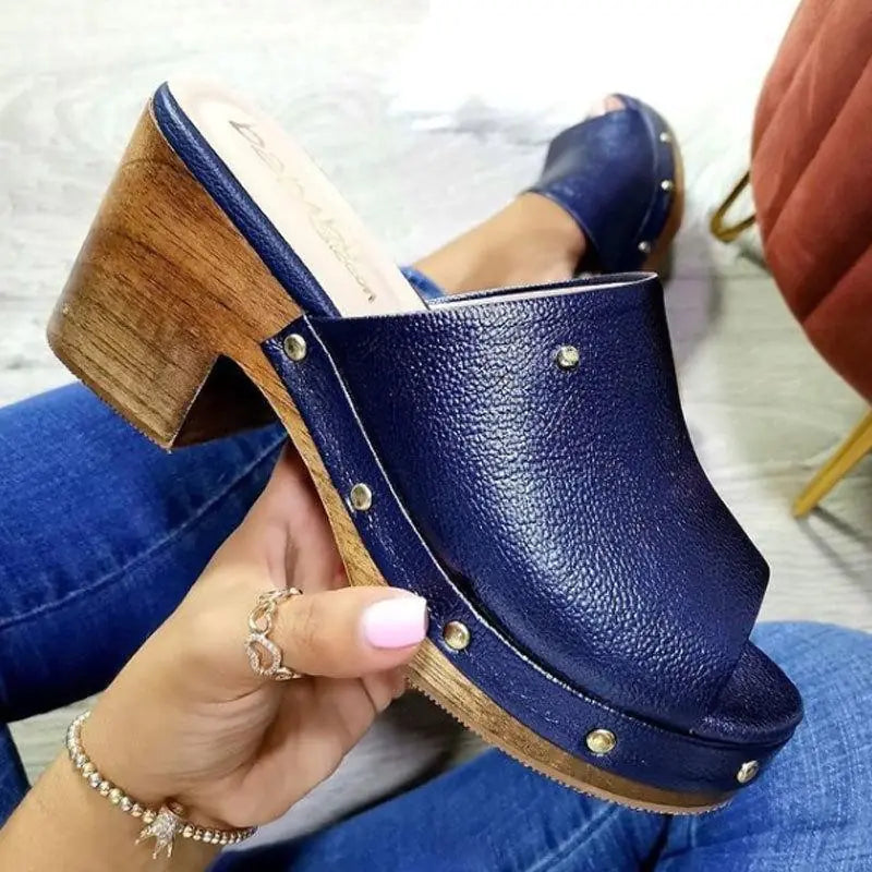 Thick-heeled Wedge Platform Sandals for Women - Trendy Attic Store01