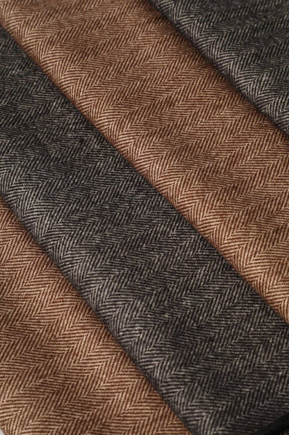 Herringbone Cashmere Feel Scarf