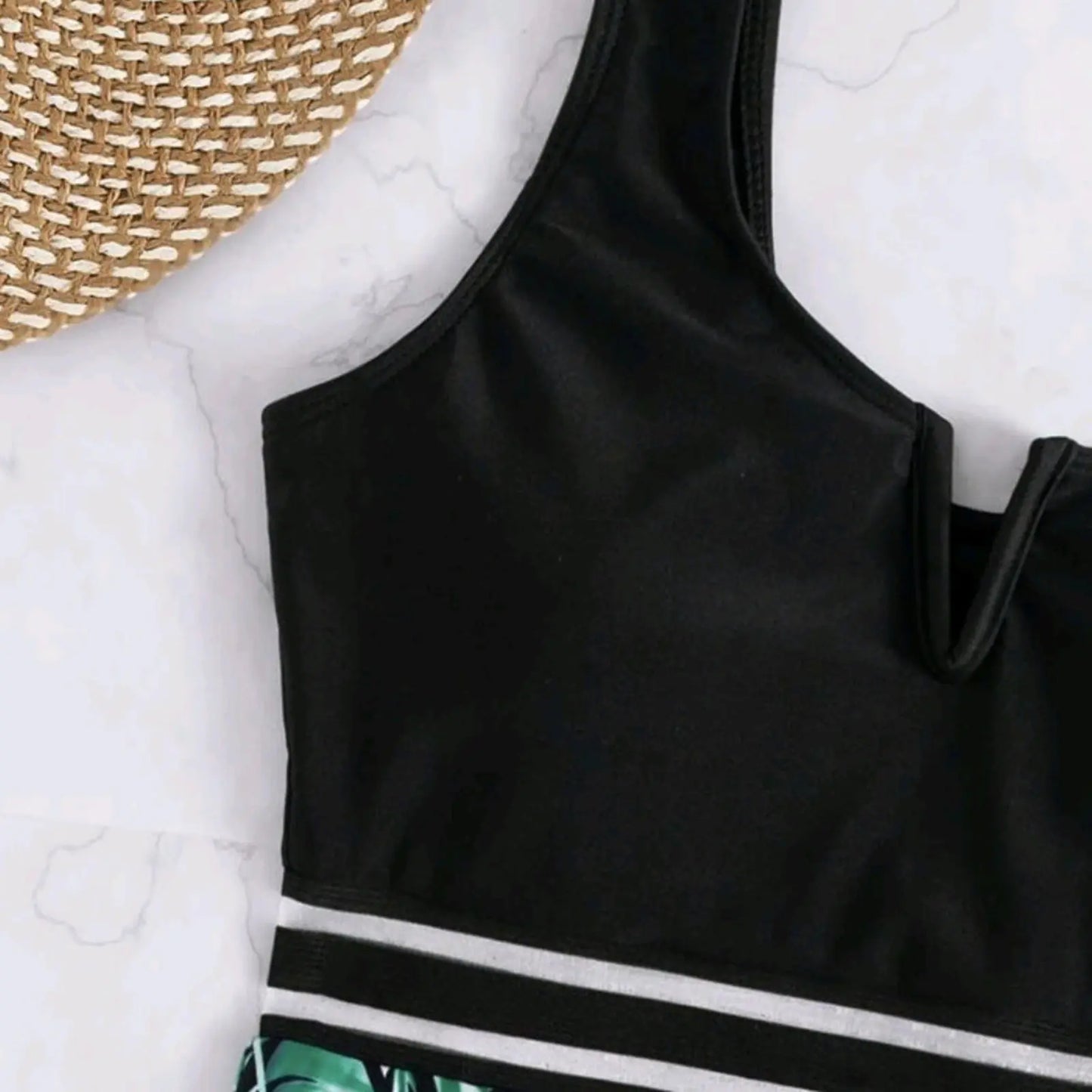 European Sexy Printed Plus Size Swimsuit Bikini