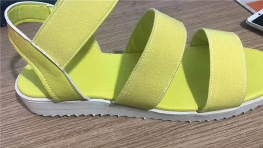 Women's Sandals with Flat and Thick Soles