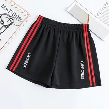 Plus Size High Waist Casual Wide Leg Shorts - Trendy Attic Store01