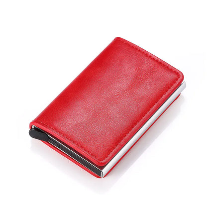 RFID-Proof Aluminum Card Wallet for Men (Credit Card Holder)