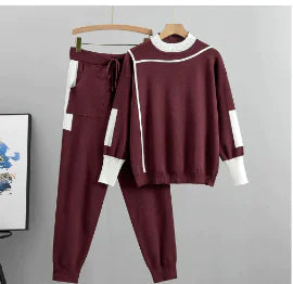 Gabi Knit Set - Casual Two-Piece Outfit (One Piece)