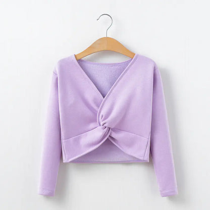 Fleece-Lined Long Sleeve Thickened Sweater Waistcoat