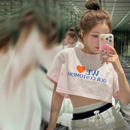 Spring/Summer Women's Casual Round Neck T-Shirt