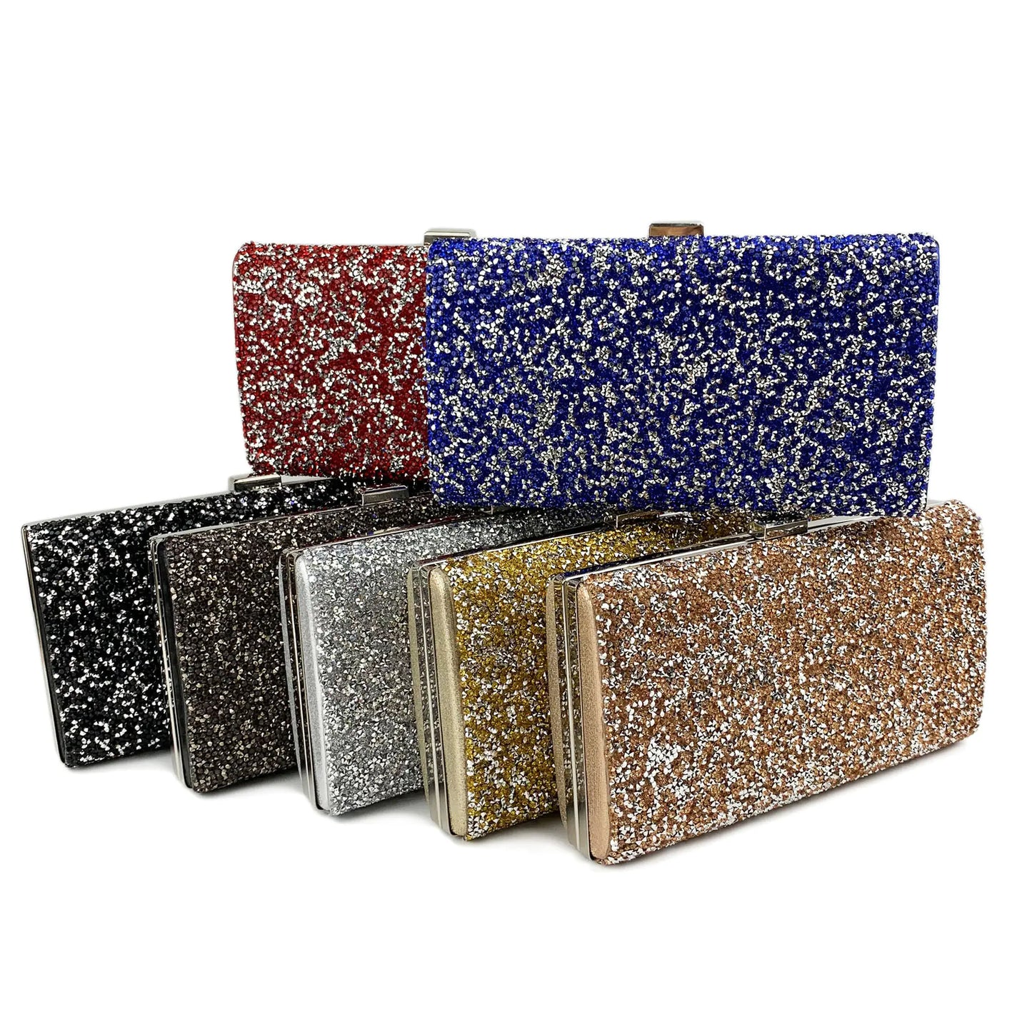 Rhinestone Evening Clutch Bag for Bridesmaids