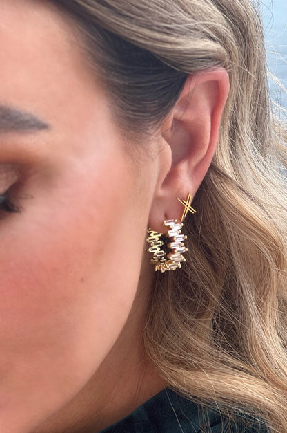 XX Pretty Little Patriot Logo Earrings