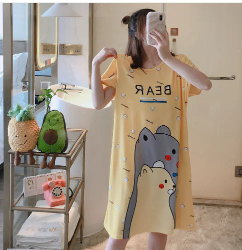 Abstract Print  Women's Short Sleeve T-Shirt