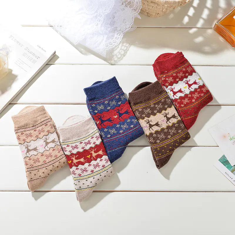 Women's Thick Autumn Winter Wool Socks