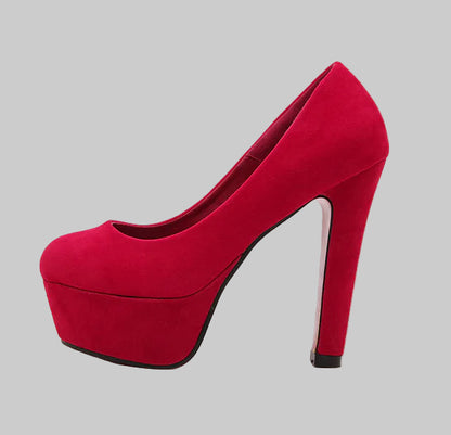 Princess High Heels - Stylish Chunky Platform Shoes